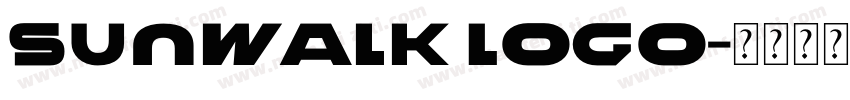 Sunwalk Logo字体转换